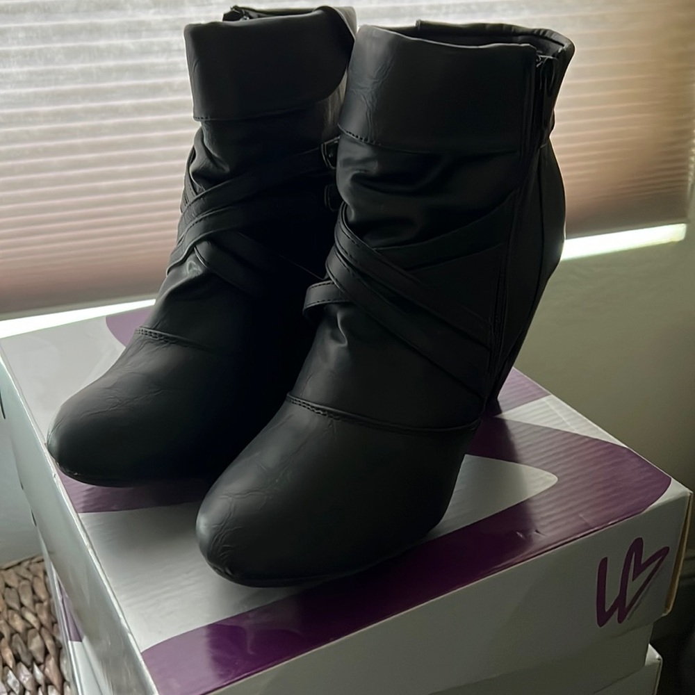 Black booties